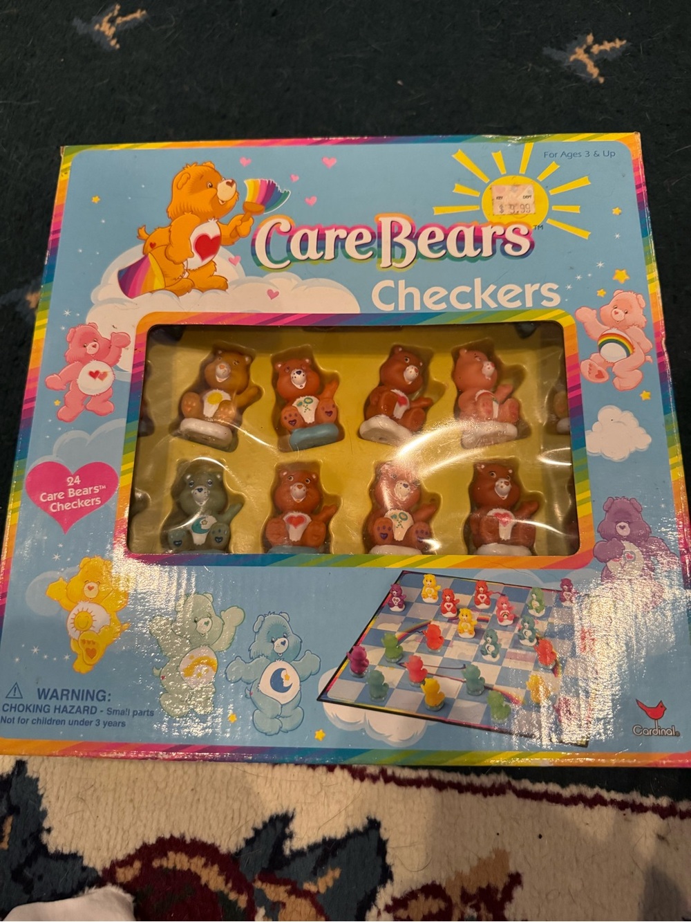 Care Bears Checkers Game - Multicolor